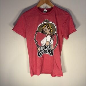 Luke Combs Official Concert Tee Shirt Merch Country‎ Music Red Small